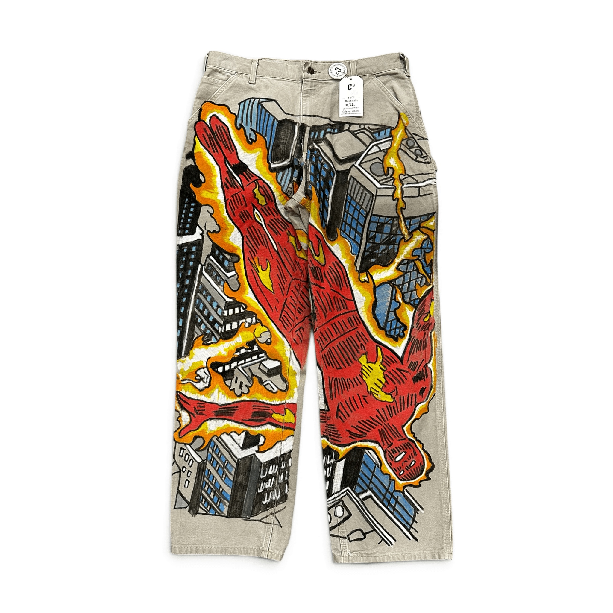 Human Torch Pants
