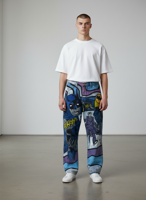 Batman Joker Card Pants