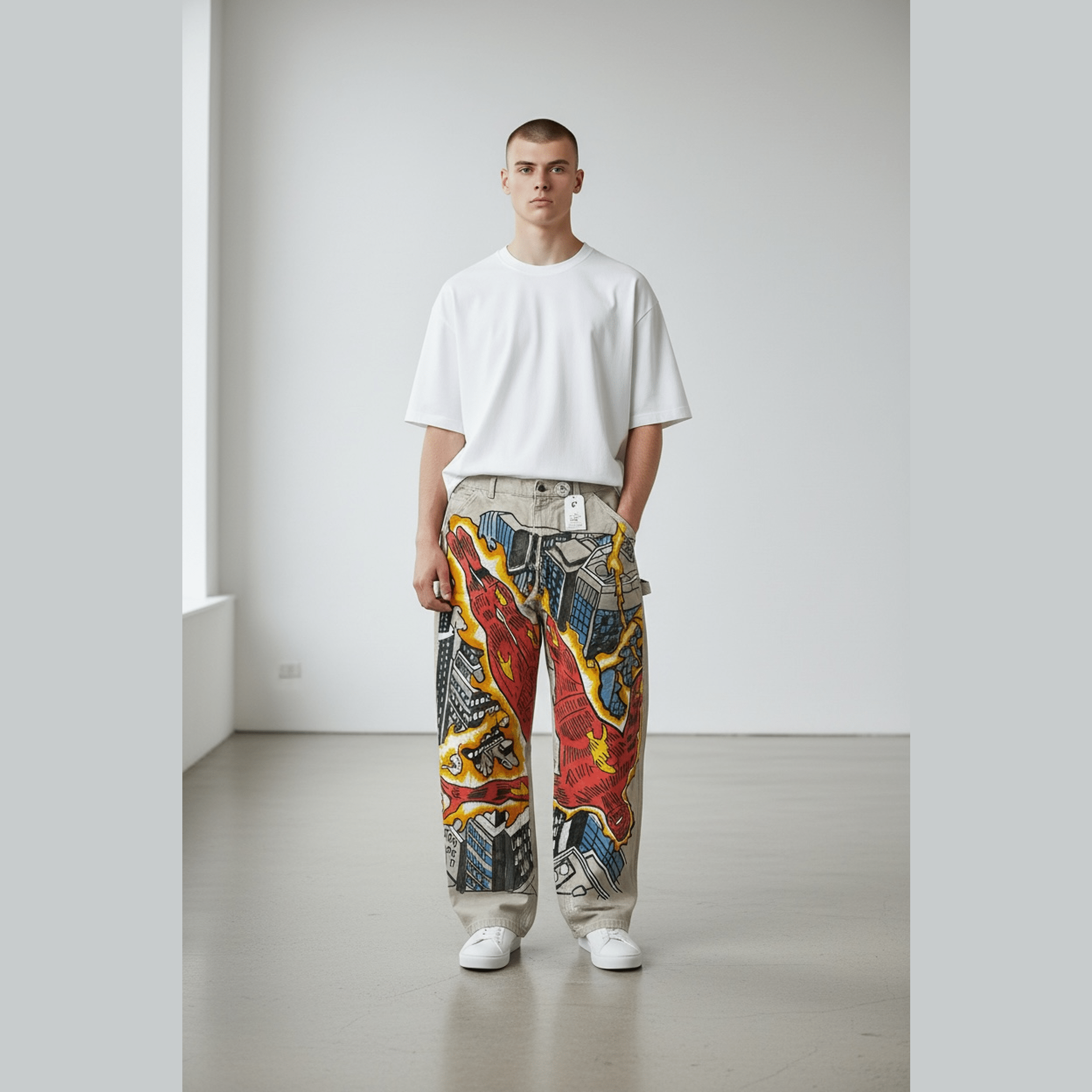 Human Torch Pants